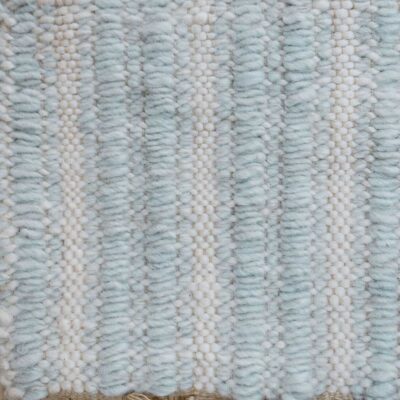 Pale Blue & Chalk Khaki warp